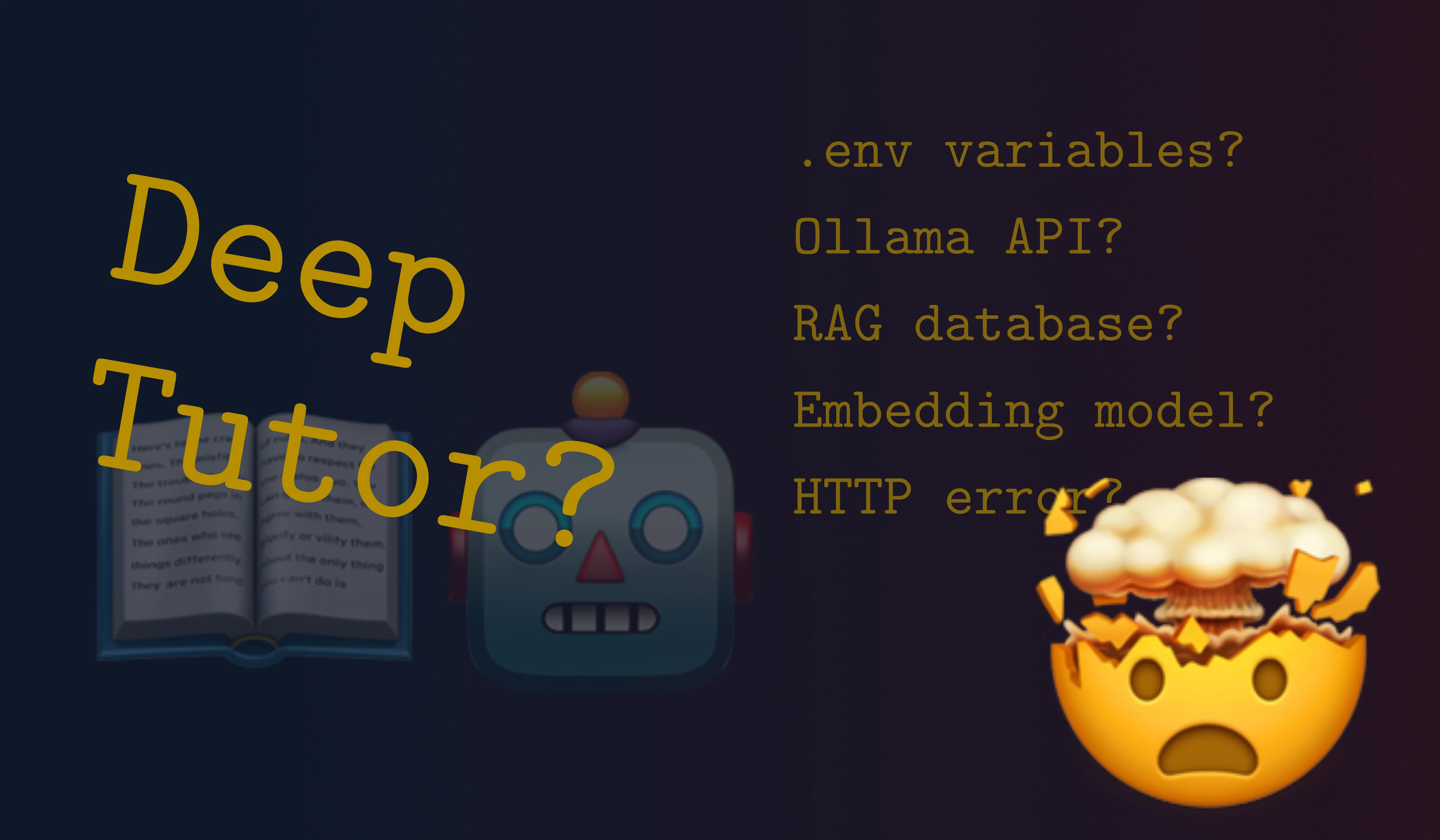 DeepTutor Deployment Experiences cover